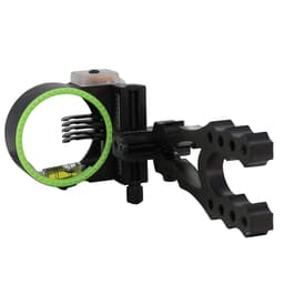 Black Gold Widow Maker 2" Guard 5-Pin Black .019 RH Bow Sight WMX5