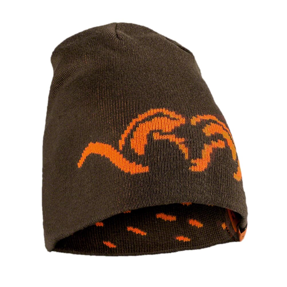 Blaser Reversible Knitted Cap Argali - Brown|BAOARKCA