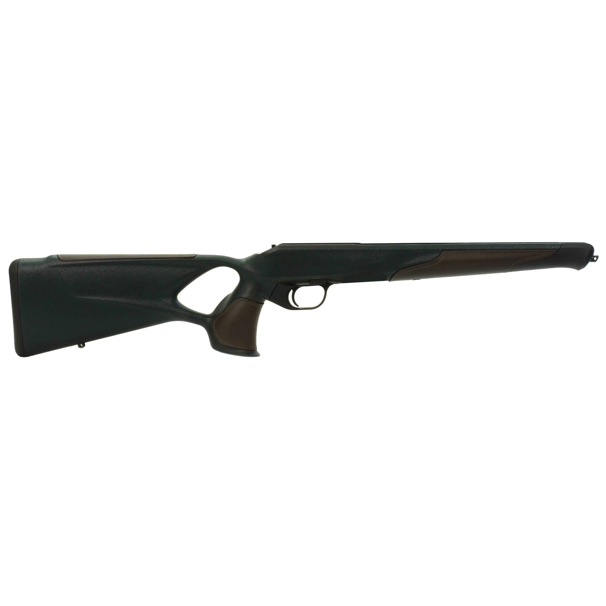 R8 Professional Success Green Thumbhole Stock Receiver With Leather