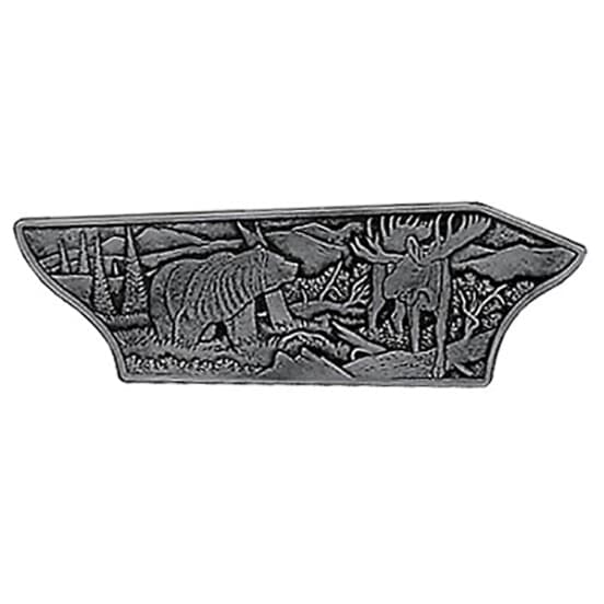 Blaser R8 Luxus Bear &amp; Moose Left Sideplate C4900012