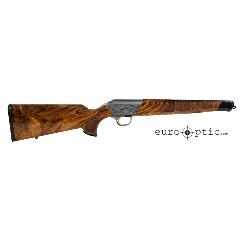 R8 Luxus Stock receiver with whitetail deer, bear, and moose sideplate