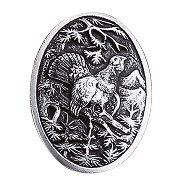 Blaser Pistol Grip Cap - large Wood Grouse 169148