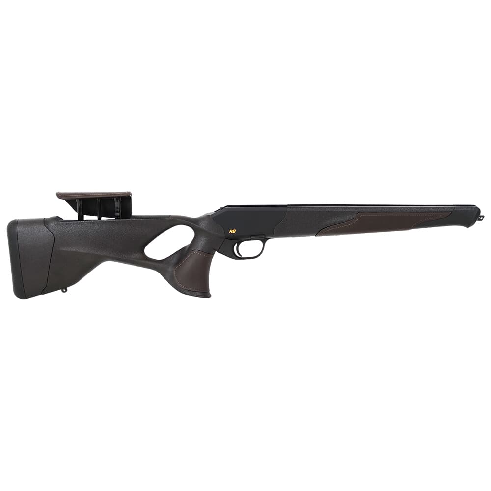 Blaser R8 Ultimate RH Coco Brown Leather Stock/Receiver w/Adjustable Comb a082UL22