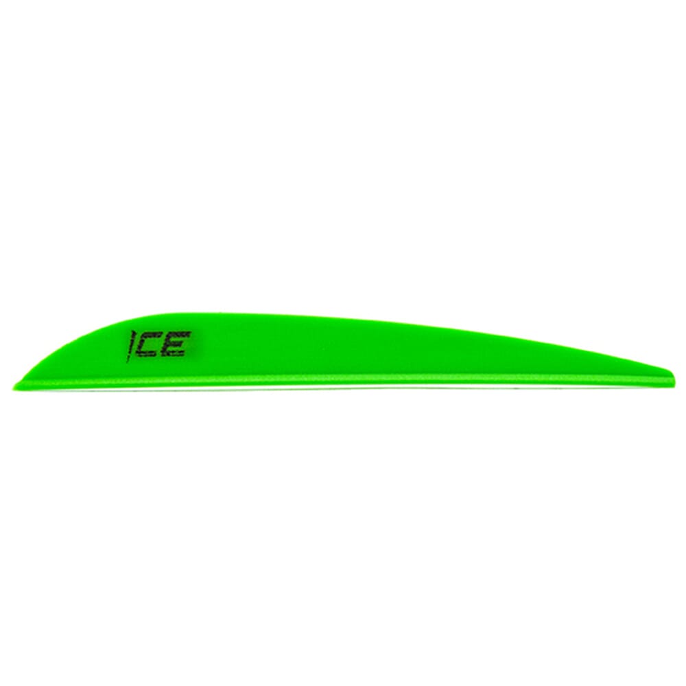 Bohning Ice Vane 3" Neon Green 1000pk 101023NG3