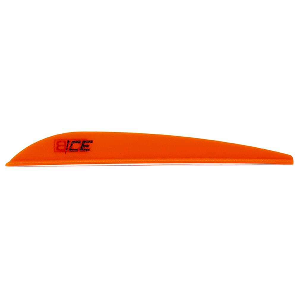 Bohning Ice Vane 3" Neon Red 100pk 101022NR3