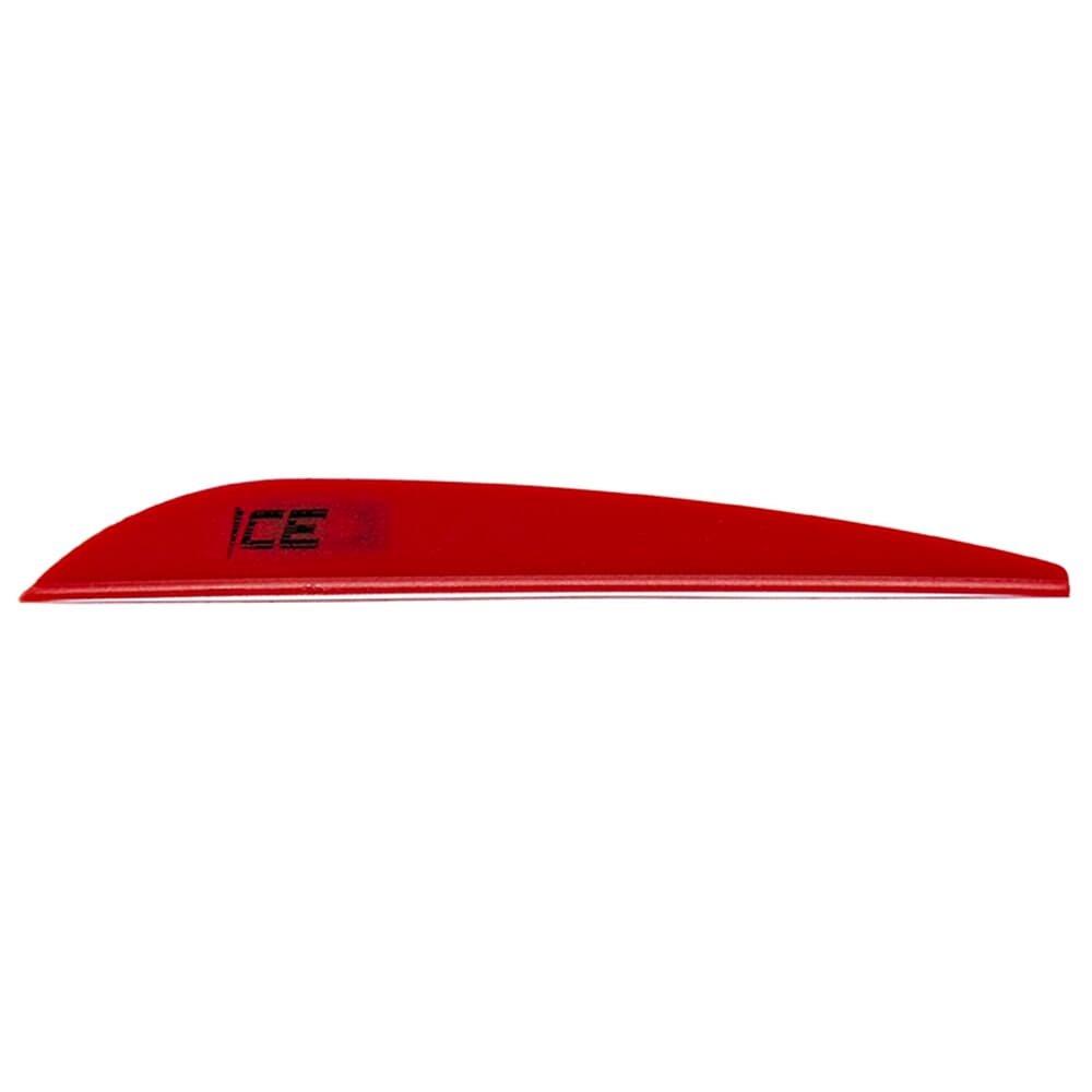 Bohning Ice Vane 3&quot; Red 1000pk 101023RD3