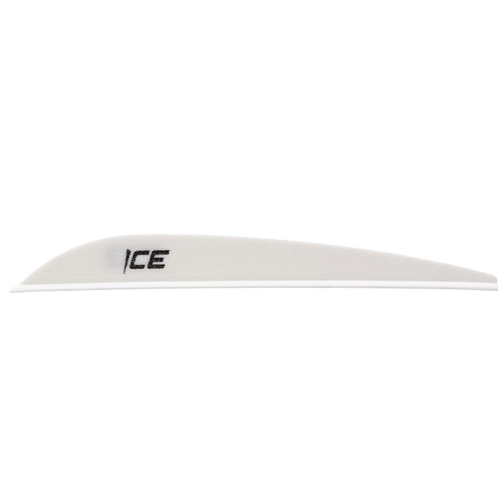 Bohning Ice Vane 3" White 1000pk 101023WH3
