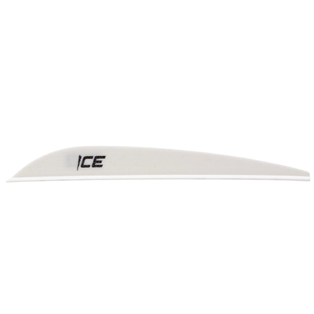 Bohning Ice Vane 3&quot; White 1000pk 101023WH3