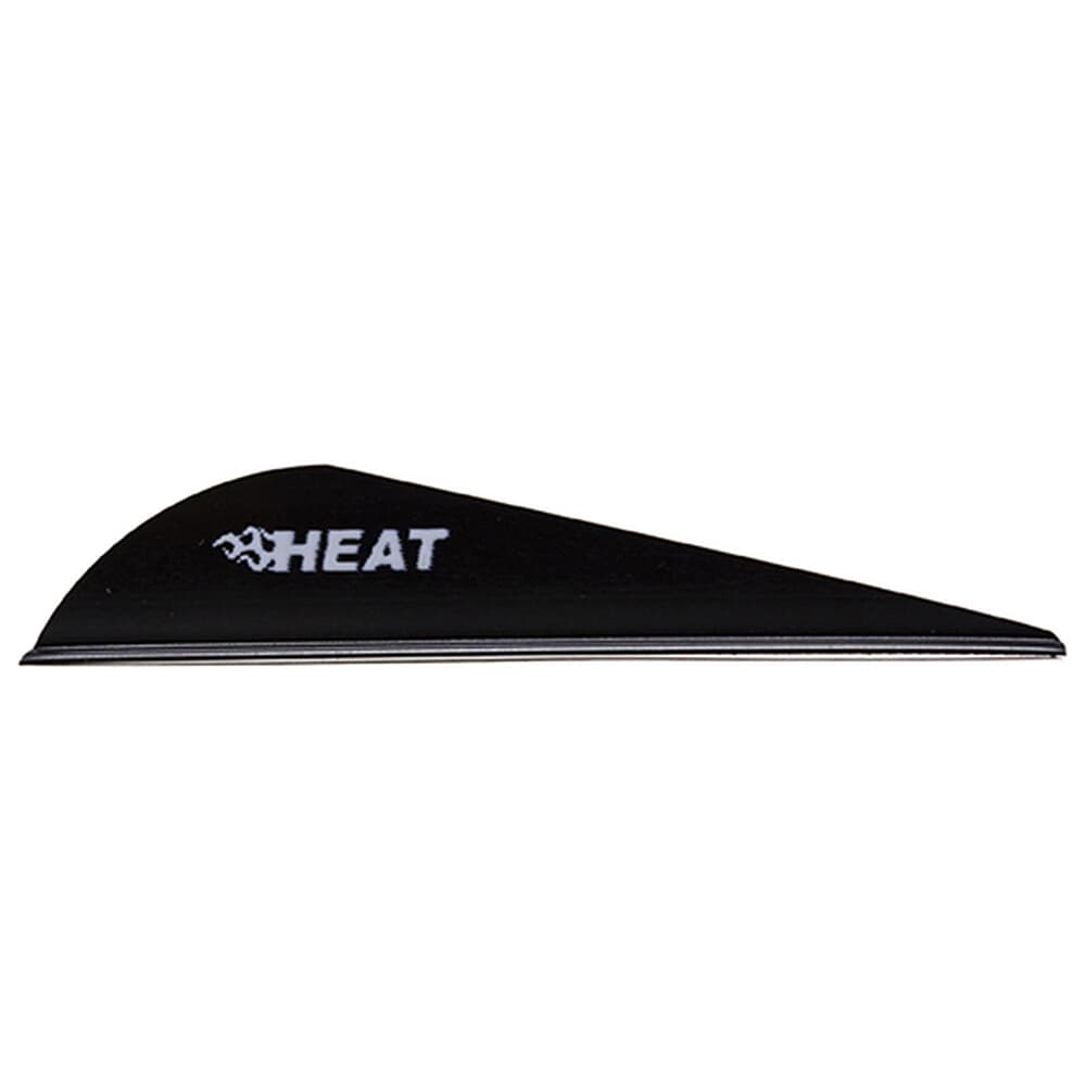 Bohning Heat Vane 2.5" Black 100pk 101037BK25