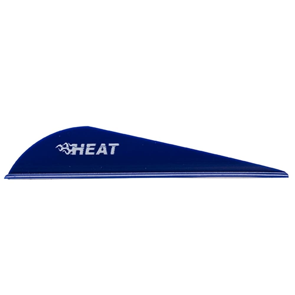 Bohning Heat Vane 2.5&quot; Blue 1000pk 101038BL25