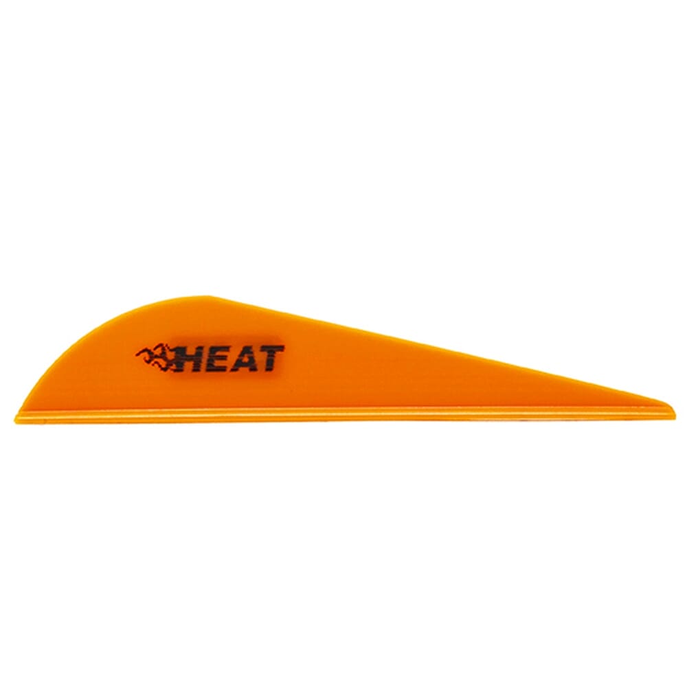 Bohning Heat Vane 2.5" Neon Orange 100pk 101037NO25
