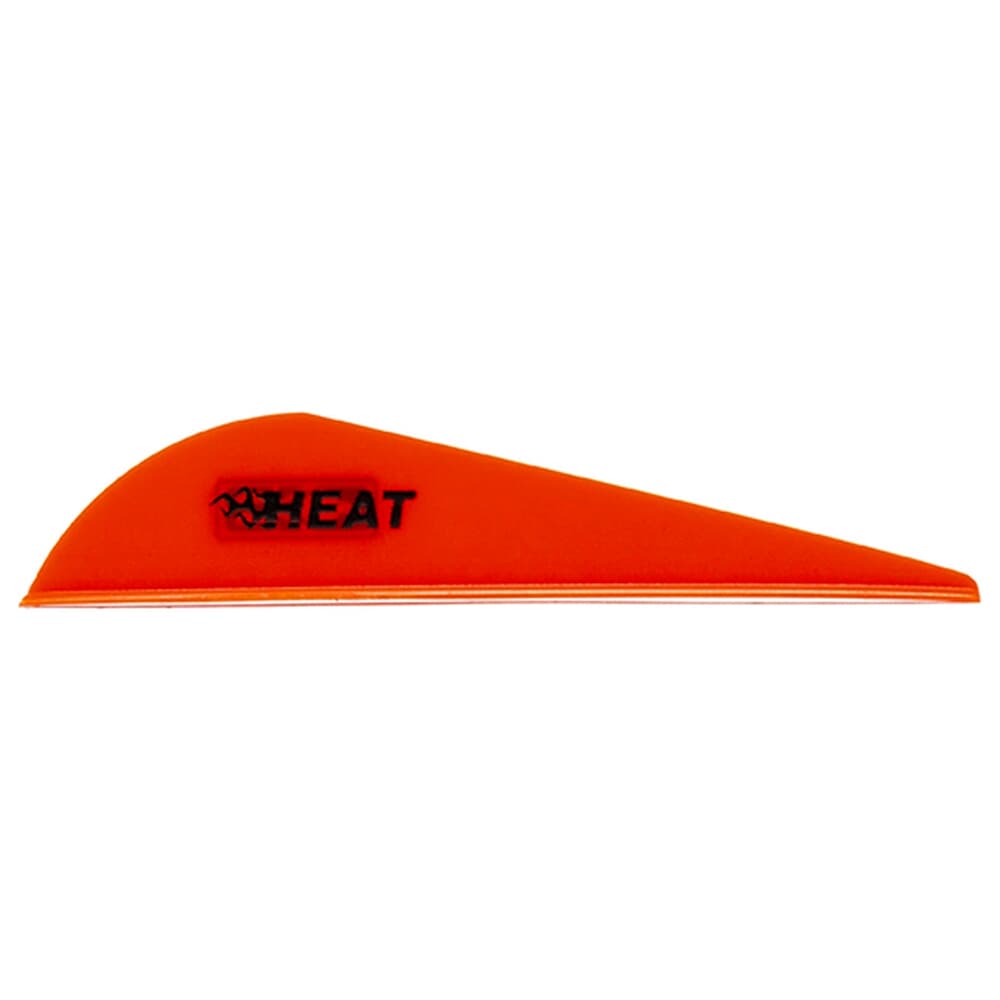Bohning Heat Vane 2.5&quot; Neon Red 1000pk 101038NR25