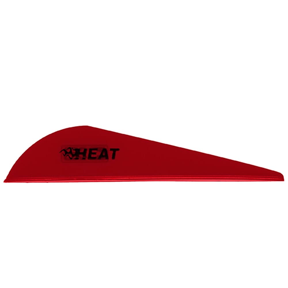 Bohning Heat Vane 2.5&quot; Red 1000pk 101038RD25
