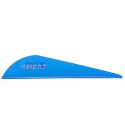 Bohning Heat Vane 2.5" Satin Blue 100pk 101037SB25