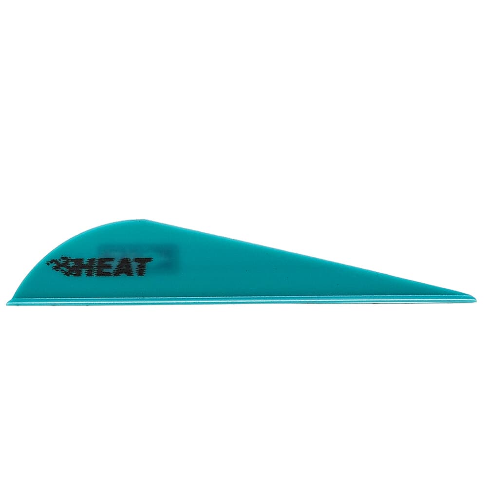 Bohning Heat Vane 2.5&quot; Teal 1000pk 101038TL25