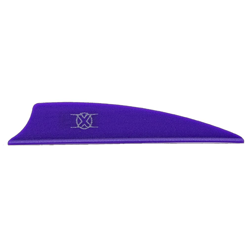 Bohning X Vane 2.25&quot; Shield Cut Purple 1000pk 10773PU225