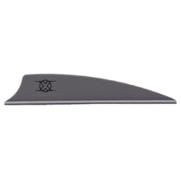 Bohning X Vane 2.25" Shield Cut Silver 1000pk 10773SL225