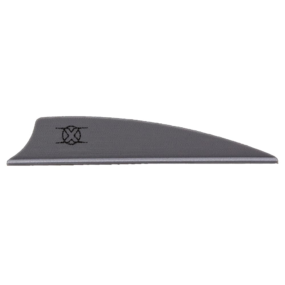 Bohning X Vane 2.25&quot; Shield Cut Silver 1000pk 10773SL225