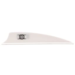 Bohning X Vane 2.25" Shield Cut White 100pk 10772WH225