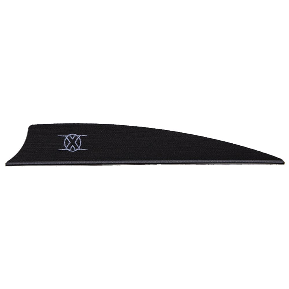 Bohning X Vane 3.5" Shield Cut Black 100pk 10772BK35S