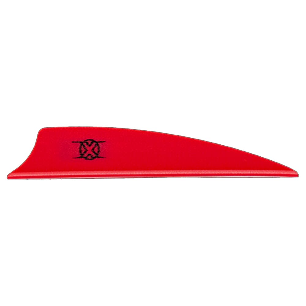 Bohning X Vane 1.75" Shield Cut Hot Pink 100pk 10772HP175