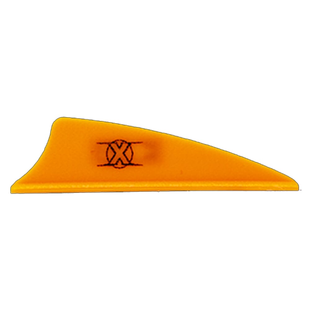 Bohning X Vane  1.5" Shield Cut Neon Orange 1000pk 10773NO15
