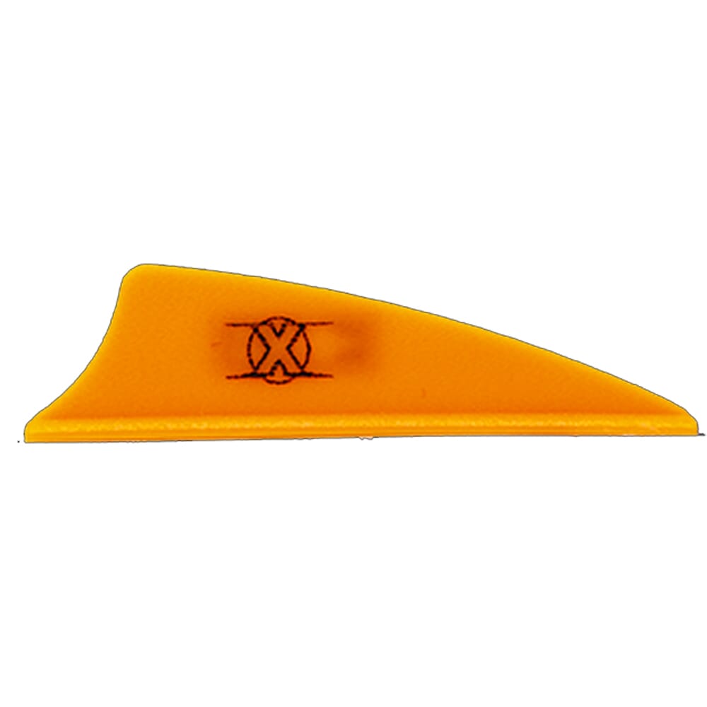 Bohning X Vane 1.75" Shield Cut Neon Orange 1000pk 10773NO175