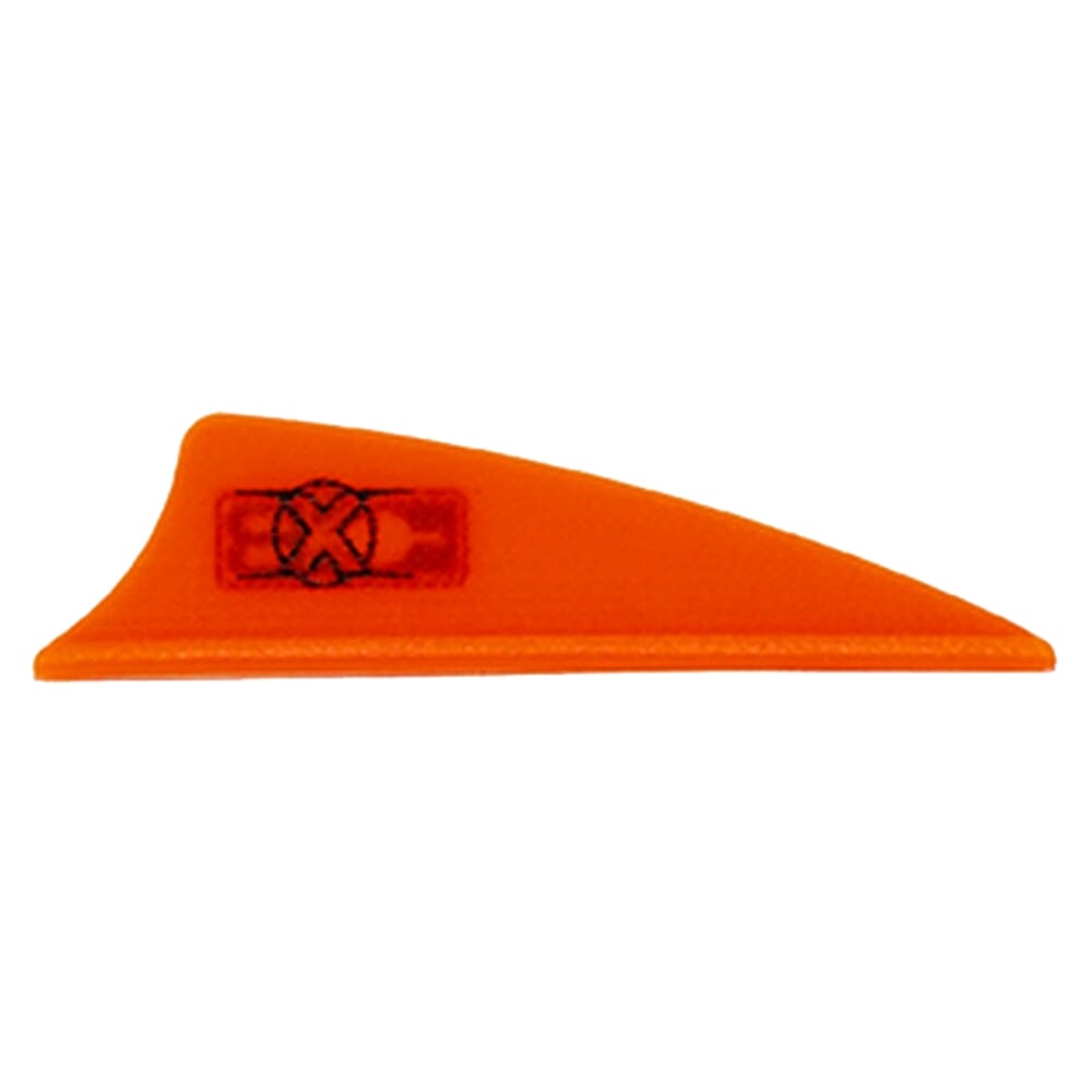 Bohning X Vane 1.5" Shield Cut Neon Red 100pk 10772NR15