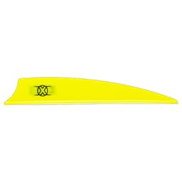 Bohning X Vane 3.5" Shield Cut Neon Yellow 1000pk 10773NY35S