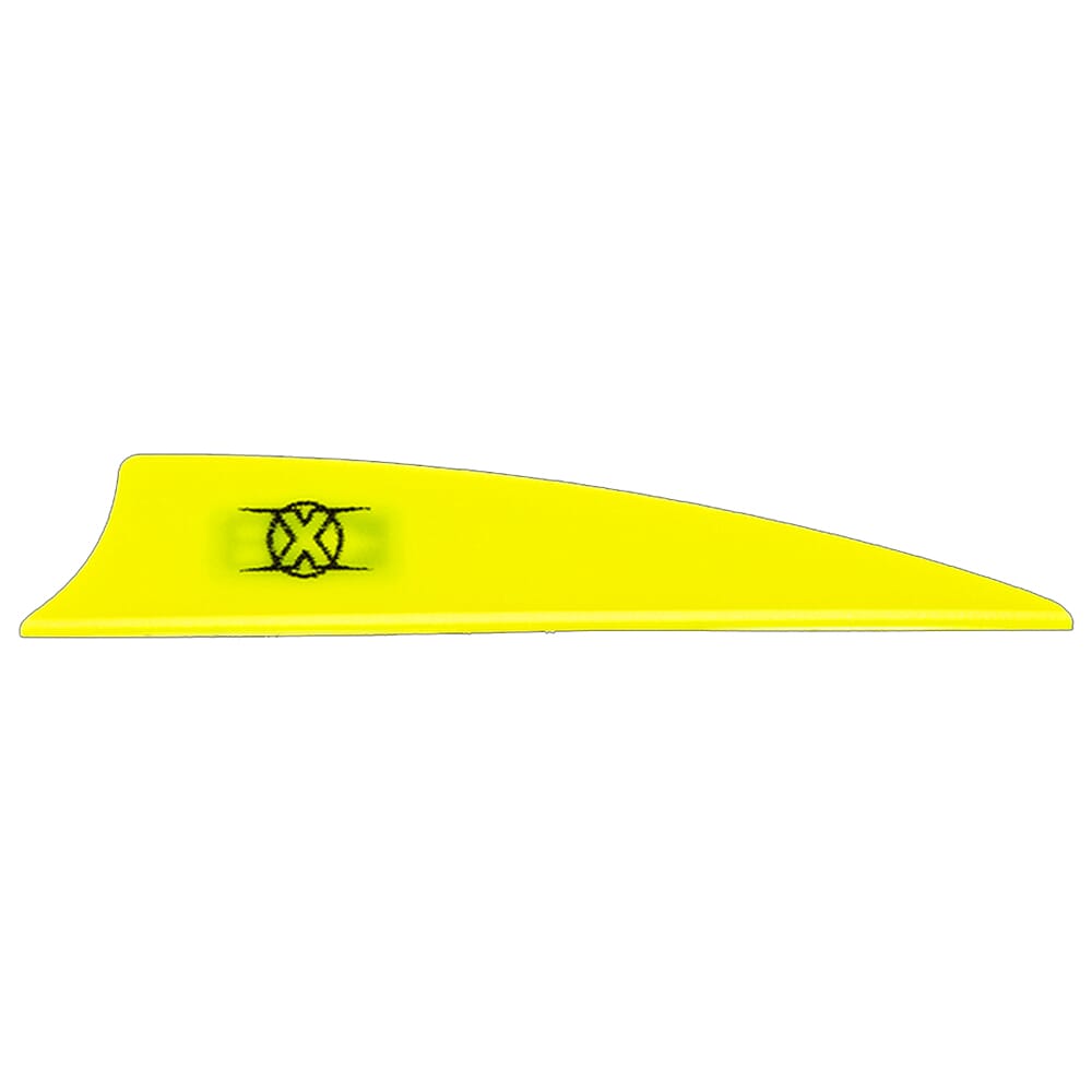 Bohning X Vane 3" Shield Cut Neon Yellow 1000pk 10773NY3S