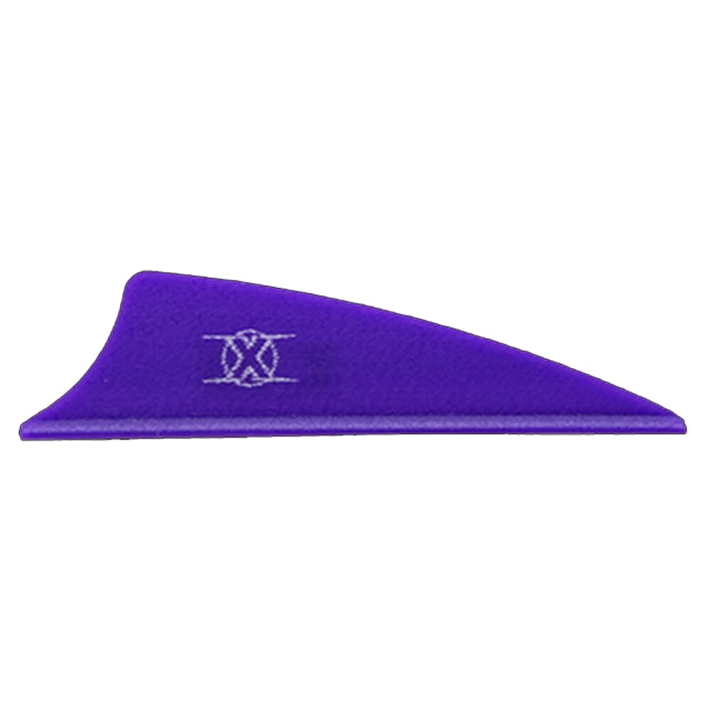 Bohning X Vane 1.75" Shield Cut Purple 1000pk 10773PU175