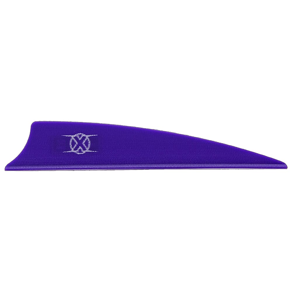 Bohning X Vane 3" Shield Cut Purple 1000pk 10773PU3S