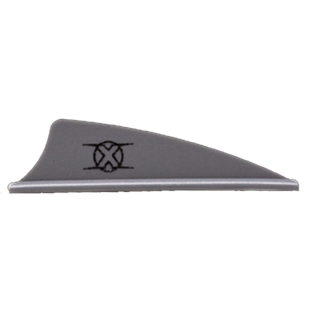 Bohning X Vane 1.5" Shield Cut Silver 1000pk 10773SL15