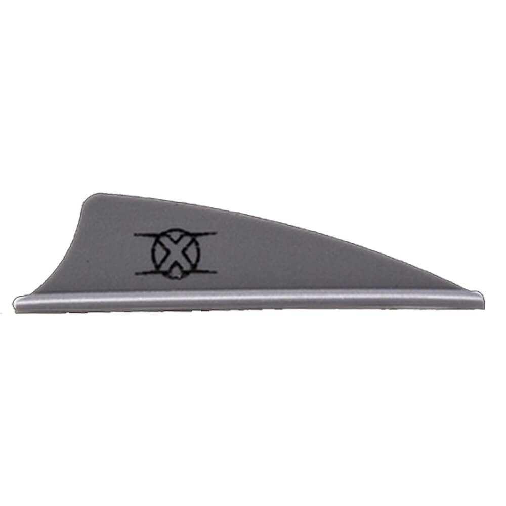 Bohning X Vane 1.5&quot; Shield Cut Silver 1000pk 10773SL15