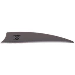 Bohning X Vane 3.5" Shield Cut Silver 1000pk 10773SL35S