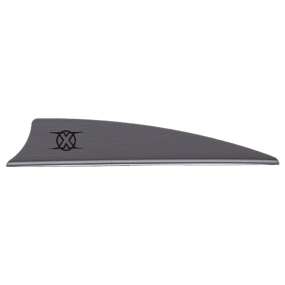 Bohning X Vane 3&quot; Shield Cut Silver 1000pk 10773SL3S