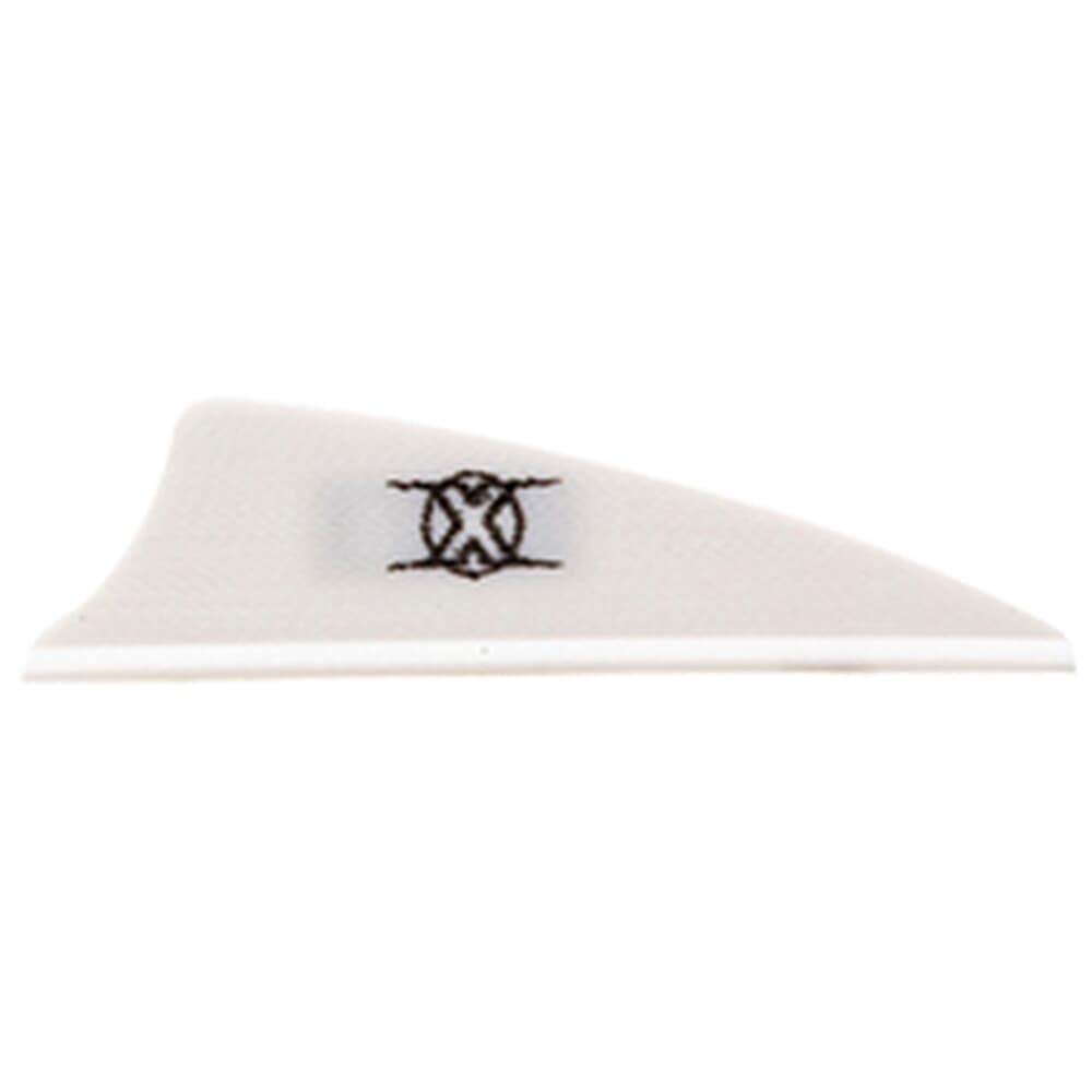 Bohning X Vane 1.5&quot; Shield Cut White 1000pk 10773WH15