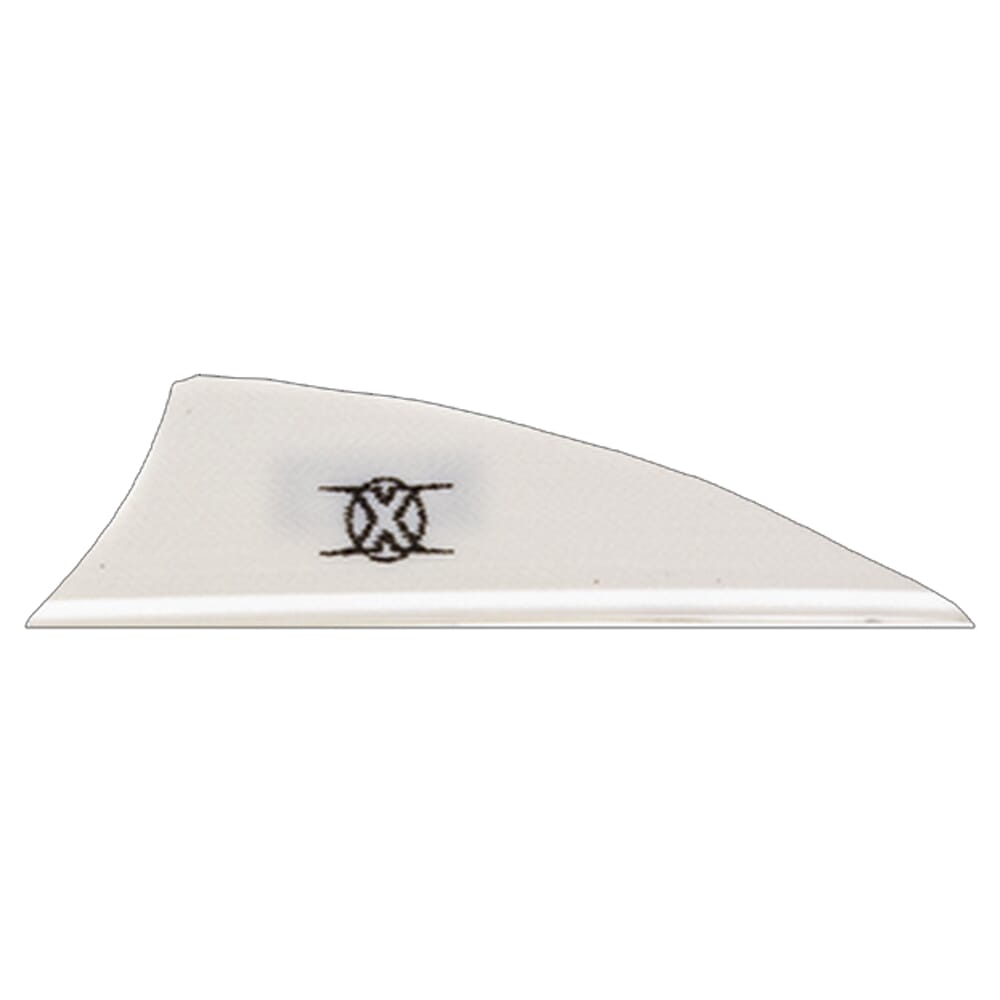 Bohning X Vane 1.75" Shield Cut White 1000pk 10773WH175