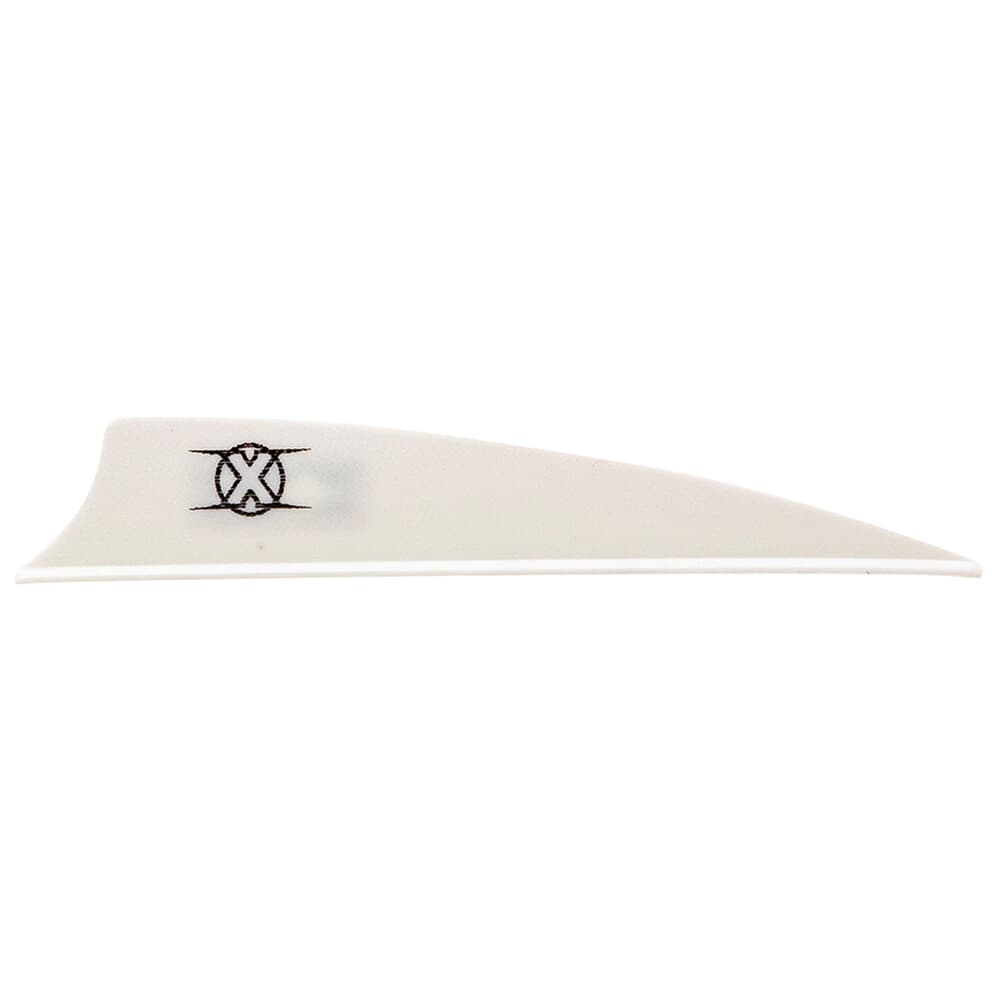Bohning X Vane 3&quot; Shield Cut White 1000pk 10773WH3S