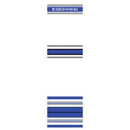 Bohning 4" Small Crested Blue Wrap 13pk 501002CBL