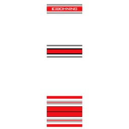 Bohning 4" Small Crested Red Wrap 13pk 501002CRD