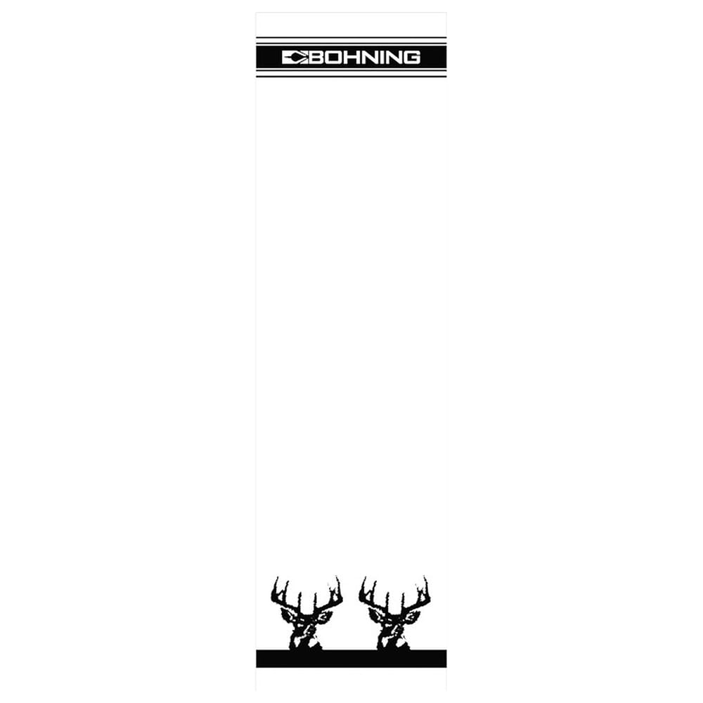 Bohning 4" Standard White Deer Wrap 13pk 501001WHD