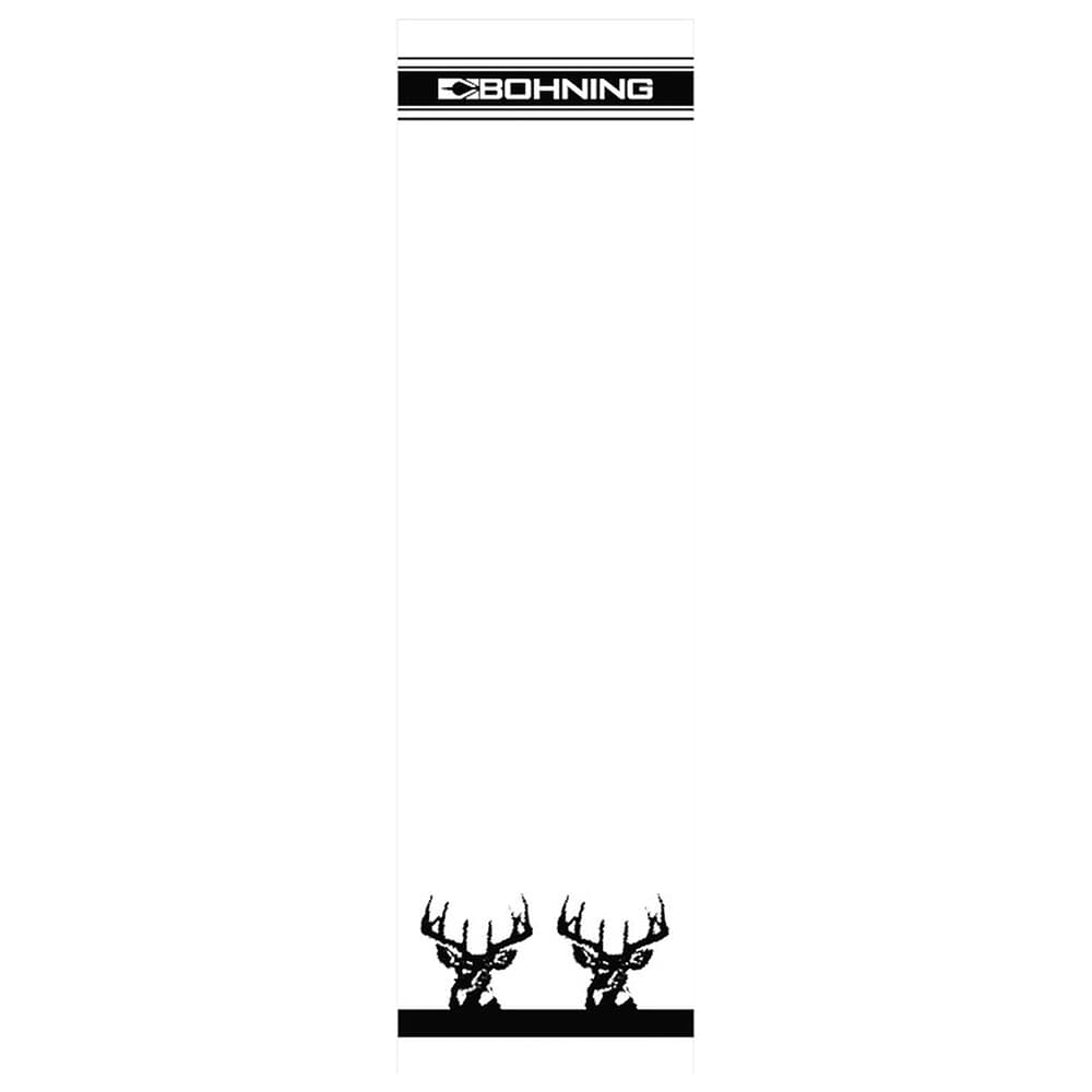 Bohning 4&quot; Standard White Deer Wrap 13pk 501001WHD