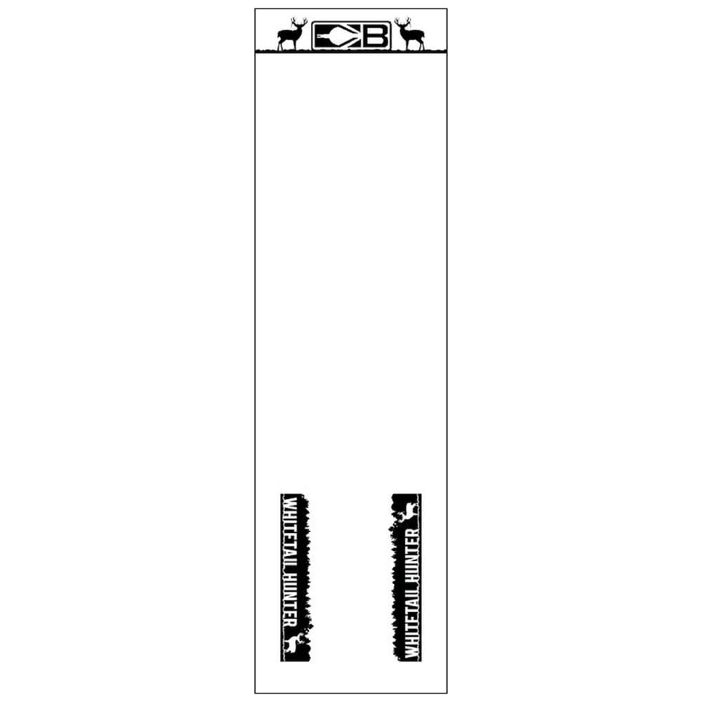 Bohning 4&quot; X-Small Whitetail Hunter Wrap 13pk 501003WTH