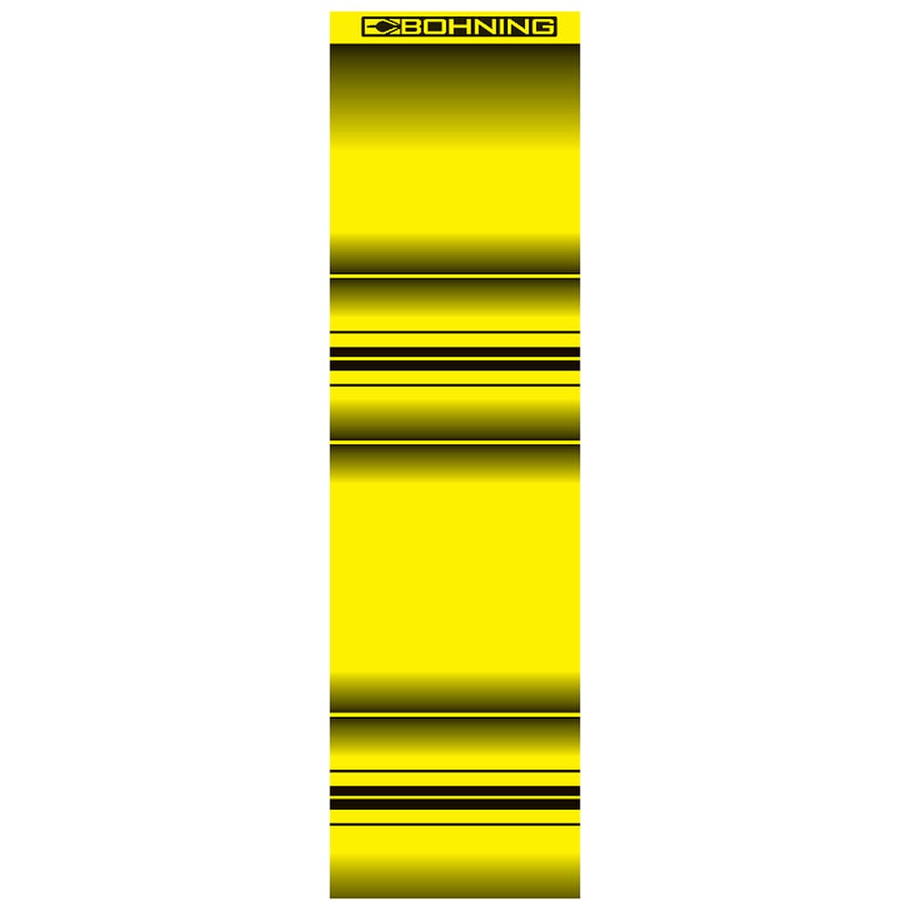 Bohning 4" Standard Yellow Airbrush Wrap 13pk 501001YAB