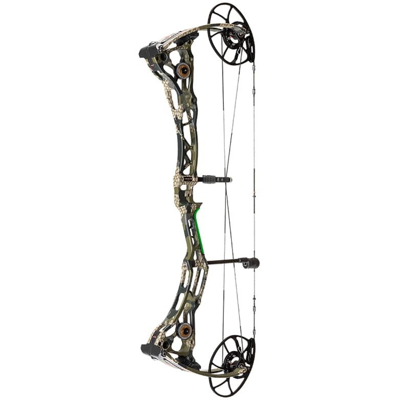 Bowtech CP30 RH 70# Kuiu Verde w/Green Grip &amp; Brown Orbitals Bow A13921-CUST-GRNGRIP-BRNORB