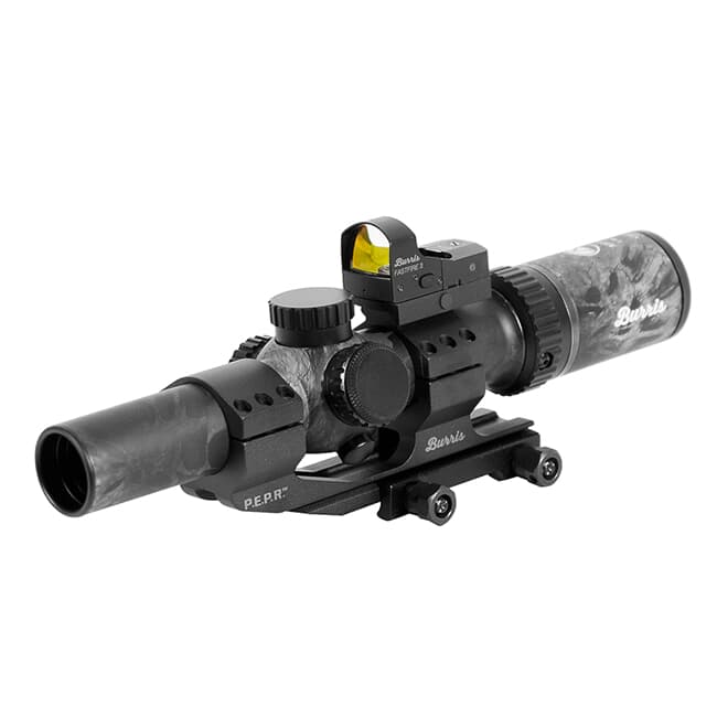 Burris MTAC 1-4x24mm Illum Ballistic AR Prym 1 Blackout Scope Combo