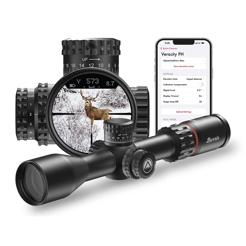 Burris Veracity PH 3-15x44 30mm Illum RC-MOA FFP Rangefinding Riflescope 200202