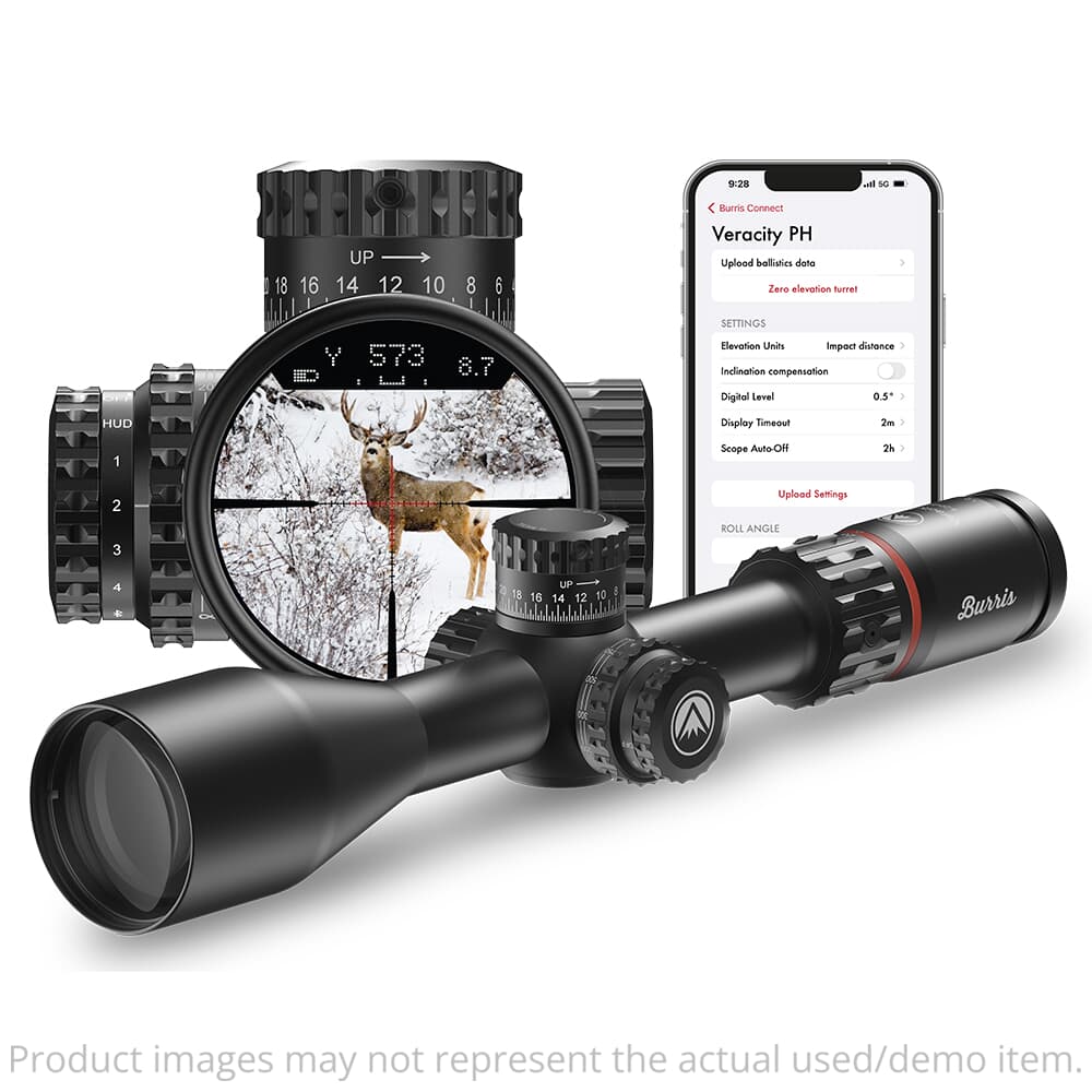 USED Burris VERACITY PH 4-20x50 30mm Illum RC-MOA FFP Riflescope 200203 - Excellent Condition USED10339