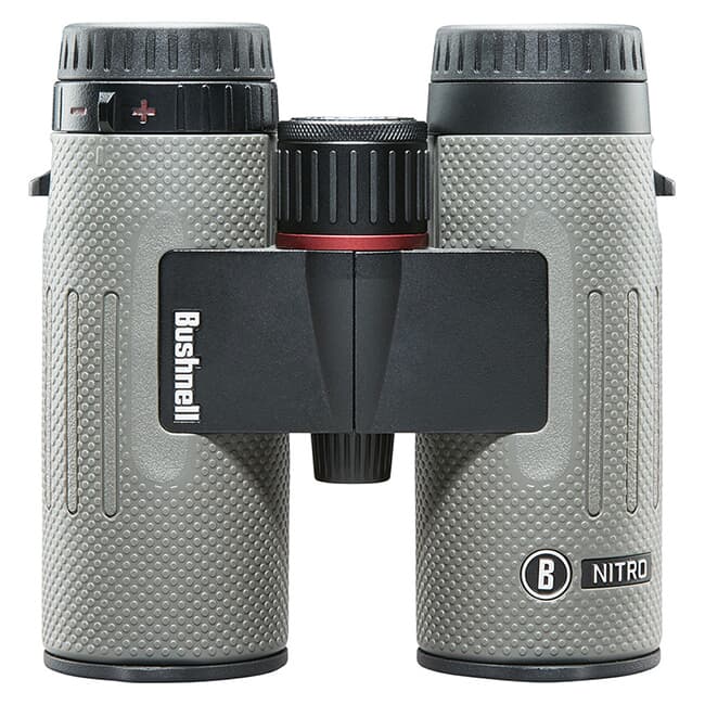 Bushnell Nitro 10x36 Gun Metal Gray Roof Prism FMC, UWD, EXO Barrier Binoculars BN1036G